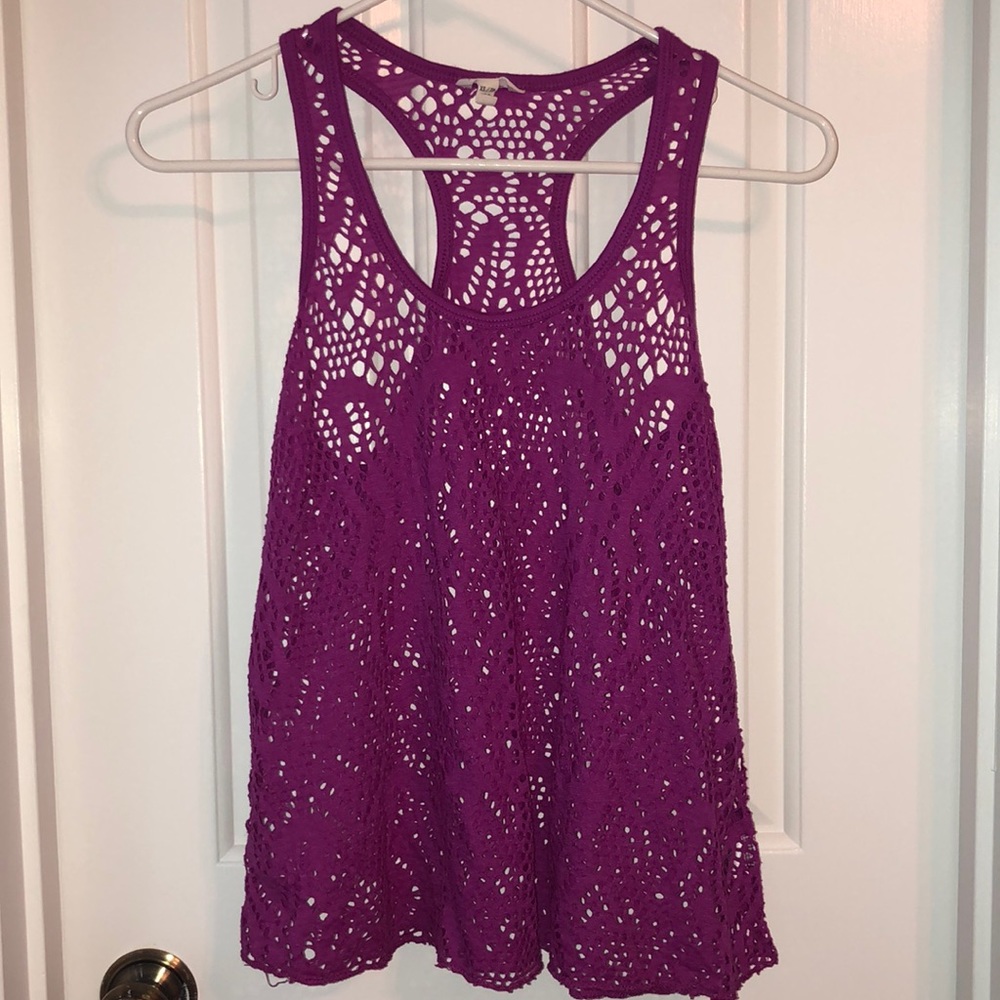 ⭐️ 4/$20 Aeropostale Purple Beach Top